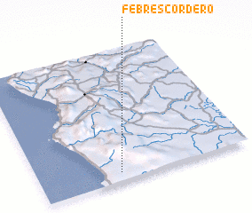 3d view of Febres Cordero