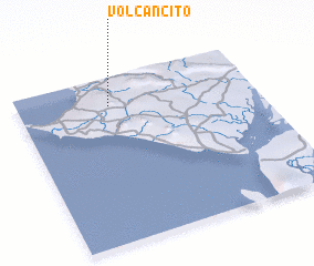 3d view of Volcancito