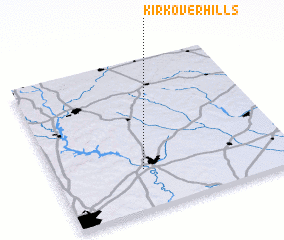 3d view of Kirkover Hills