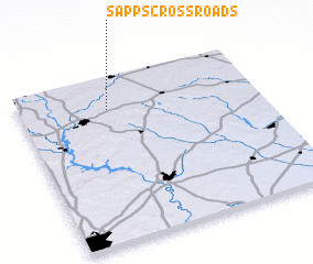 3d view of Sapps Crossroads