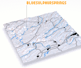 3d view of Blue Sulphur Springs