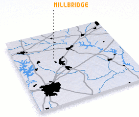 3d view of Mill Bridge