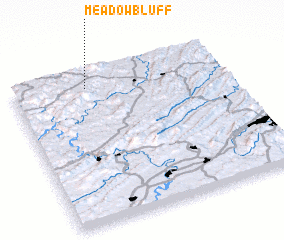 3d view of Meadow Bluff