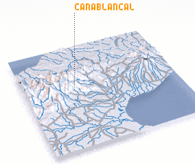 3d view of Cañablancal