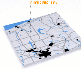 3d view of Cherry Valley