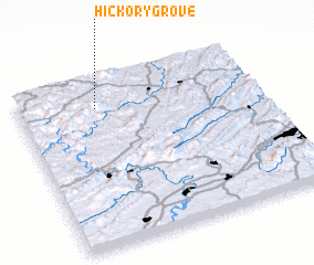 3d view of Hickory Grove