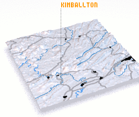 3d view of Kimballton