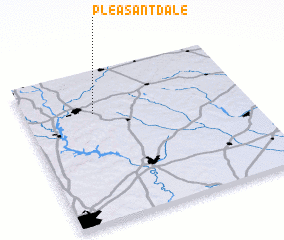 3d view of Pleasant Dale