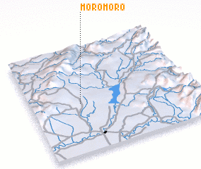 3d view of Moro Moro