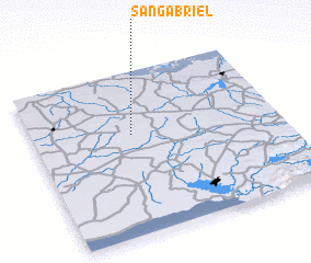 3d view of San Gabriel