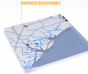 3d view of Rhodes Crossroads