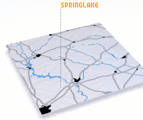 3d view of Spring Lake