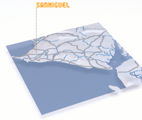 3d view of San Miguel