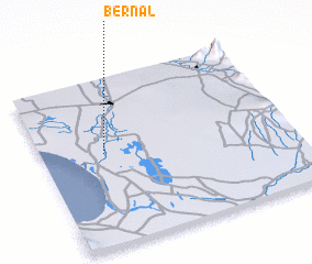 3d view of Bernal