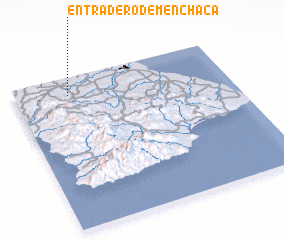 3d view of Entradero de Menchaca