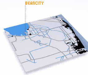 3d view of Bean City