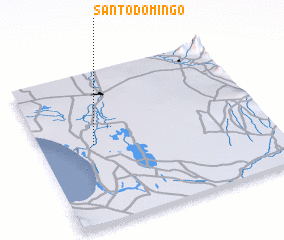 3d view of Santo Domingo