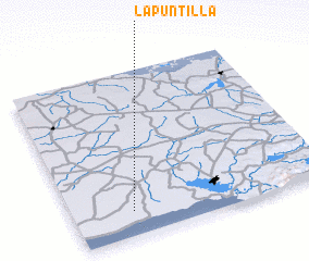 3d view of La Puntilla