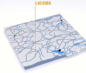 3d view of La Ceiba