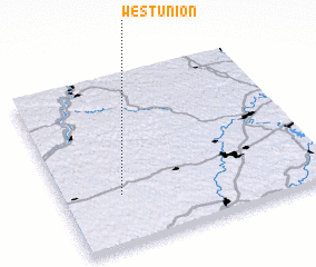 3d view of West Union