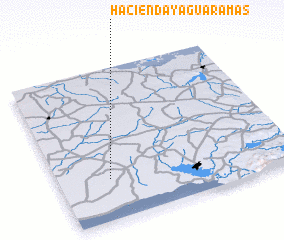 3d view of Hacienda Yaguaramas