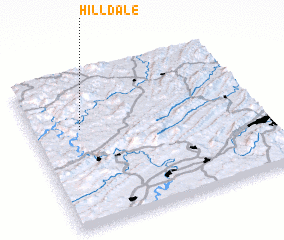 3d view of Hilldale