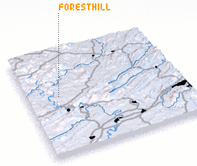 3d view of Forest Hill