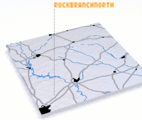 3d view of Rock Branch North