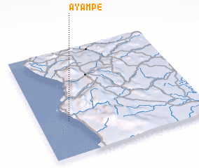 3d view of Ayampe