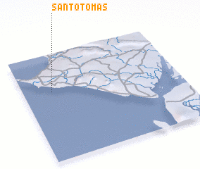 3d view of Santo Tomás