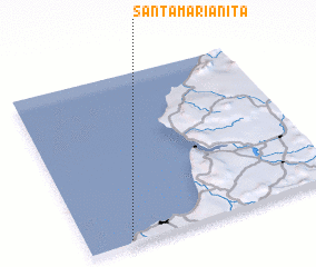 3d view of Santa Marianita