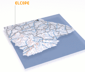 3d view of El Copé