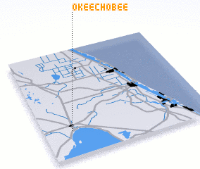 3d view of Okeechobee