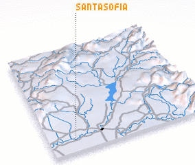 3d view of Santa Sofia