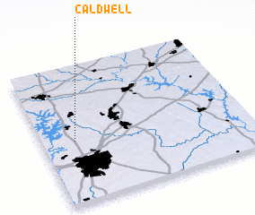 3d view of Caldwell