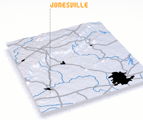 3d view of Jonesville