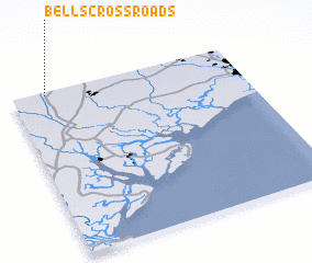 3d view of Bells Crossroads