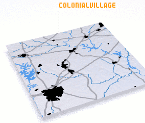 3d view of Colonial Village