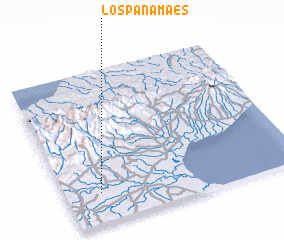 3d view of Los Panamaes