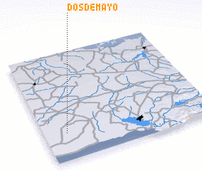 3d view of Dos de Mayo