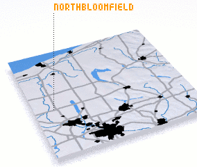 3d view of North Bloomfield