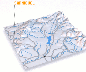 3d view of San Miguel