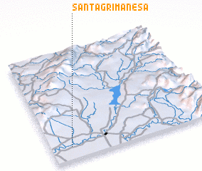 3d view of Santa Grimanesa