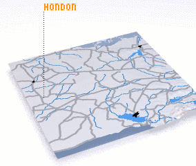 3d view of Hondón