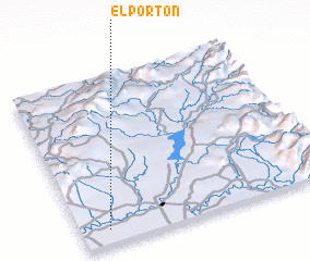 3d view of El Portón