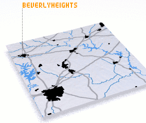 3d view of Beverly Heights
