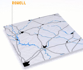 3d view of Rowell