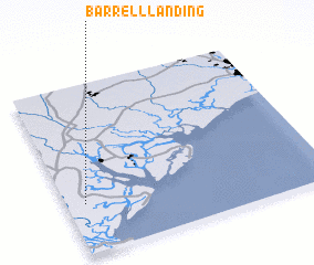 3d view of Barrell Landing