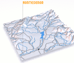 3d view of Monte Señor