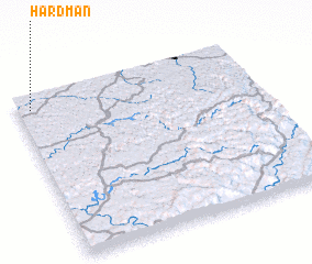 3d view of Hardman